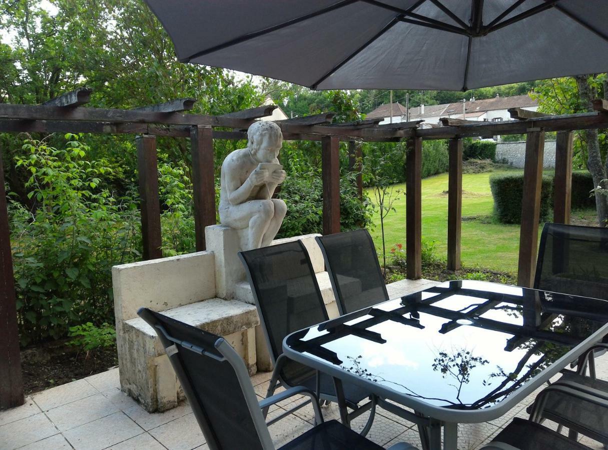 Maison Lalongere Longueville  Buitenkant foto